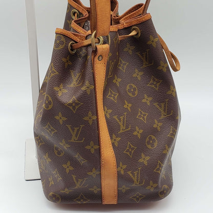 LOUIS VUITTON MONOGRAM PETIT NOE DRAWSTRING BAG