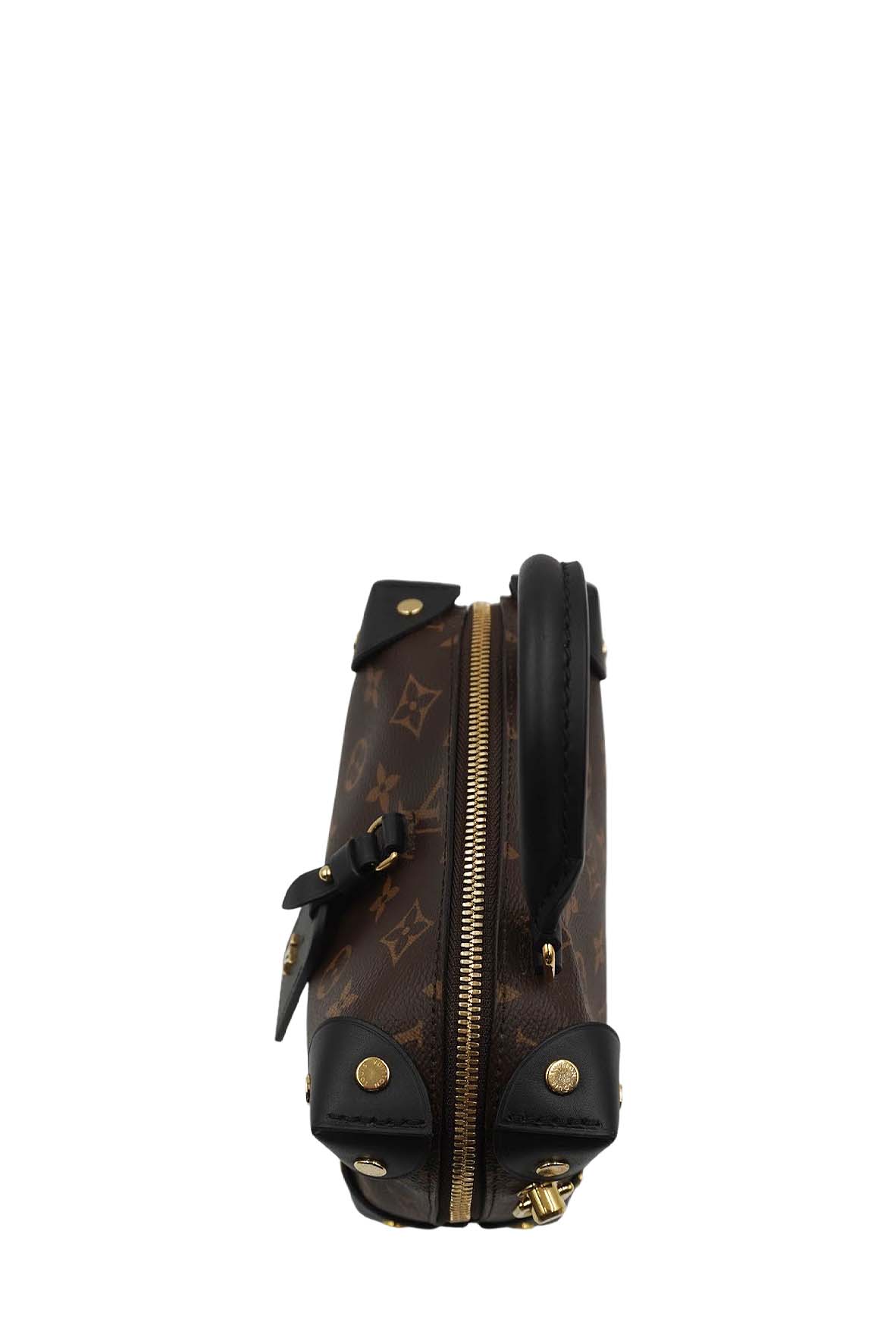 Monogram Petite Malle Souple Brown, Multicolor