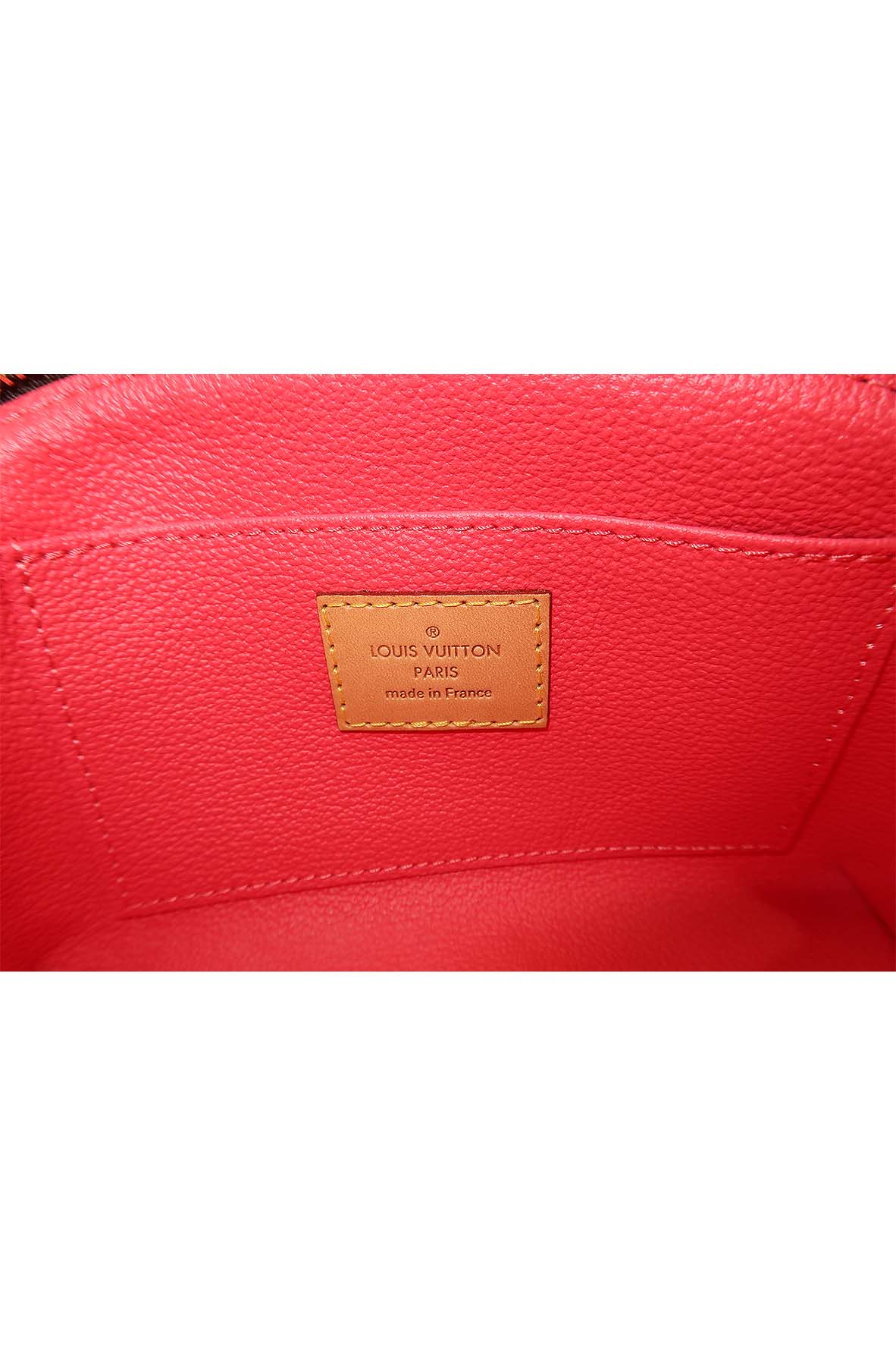 Monogram Ramages Cosmetic Pouch Brown Orange