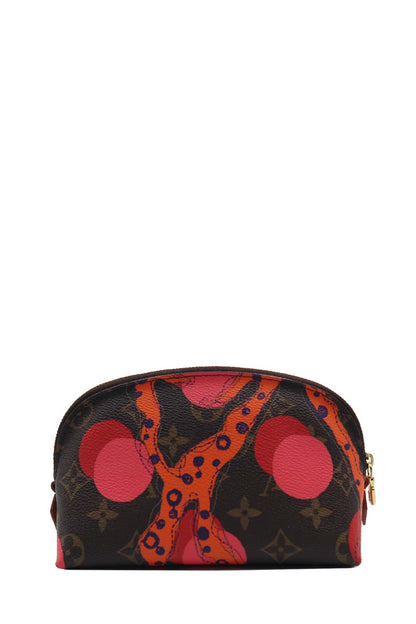Monogram Ramages Cosmetic Pouch Brown Orange