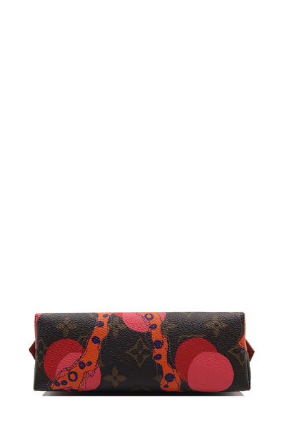 Monogram Ramages Cosmetic Pouch Brown Orange