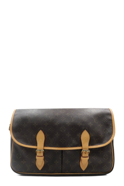 Monogram Sac Gibeciere GM Brown