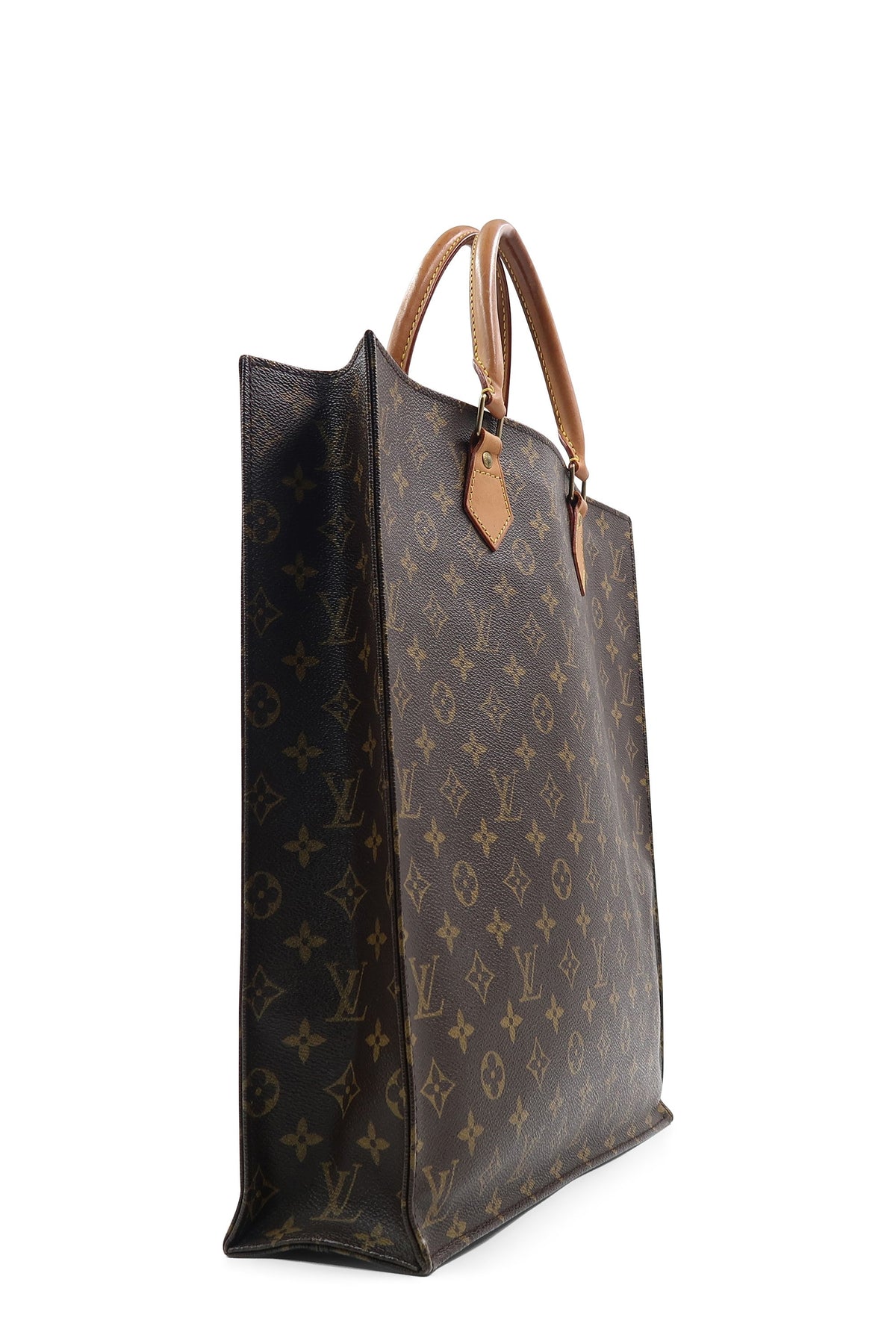 Monogram Sac Plat Brown