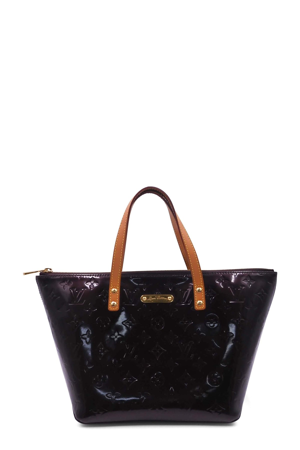 Monogram Vernis Bellevue PM Amarante