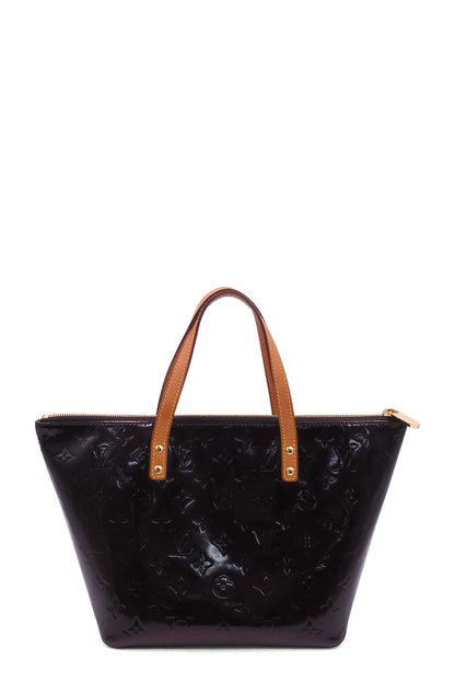 Monogram Vernis Bellevue PM Amarante