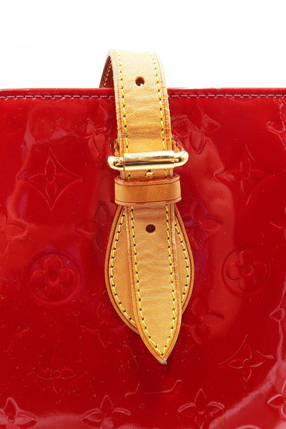Monogram Vernis Brentwood Tote Red