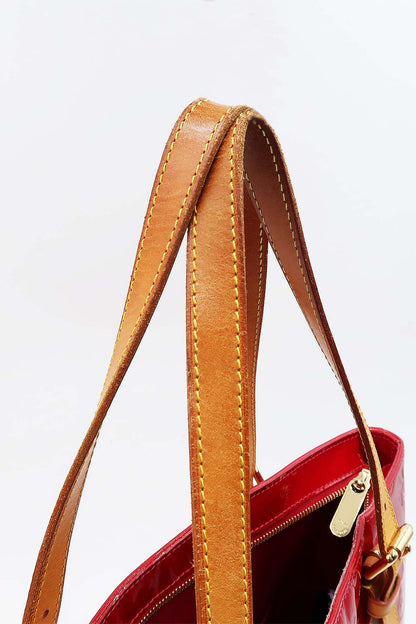 Monogram Vernis Brentwood Tote Red