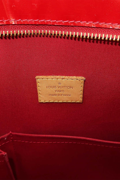 Monogram Vernis Brentwood Tote Red