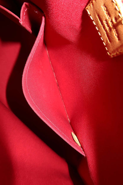 Monogram Vernis Brentwood Tote Red