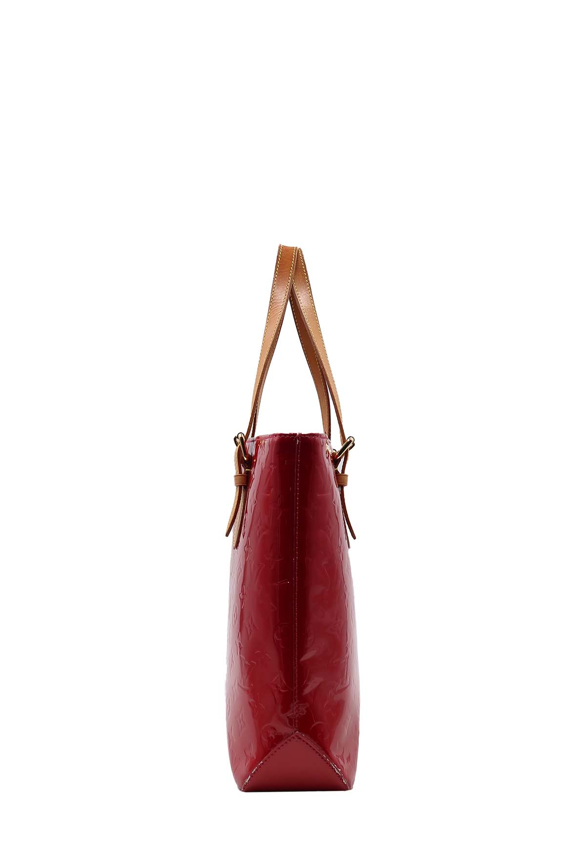 Monogram Vernis Brentwood Tote Red