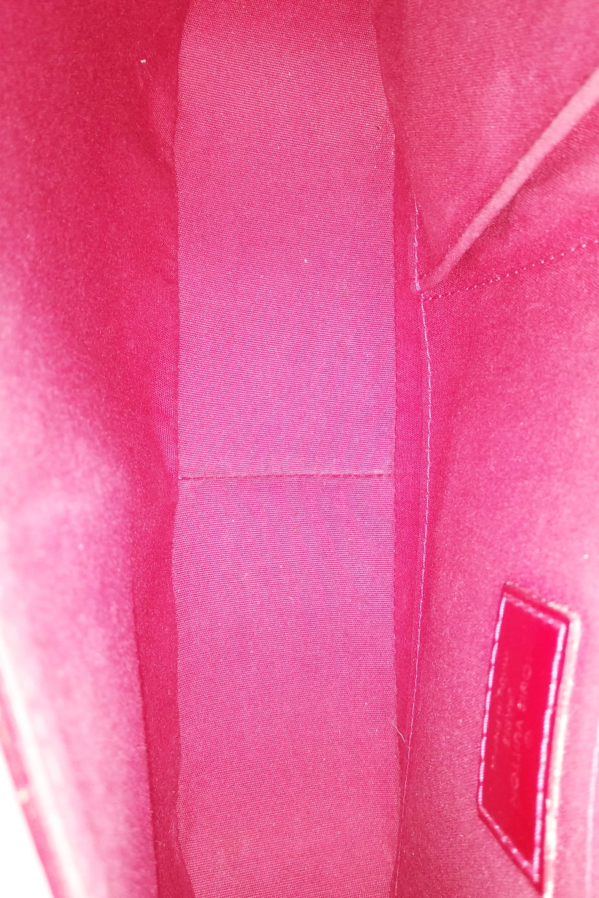 Monogram Vernis Rodeo Drive Flap Bag Red
