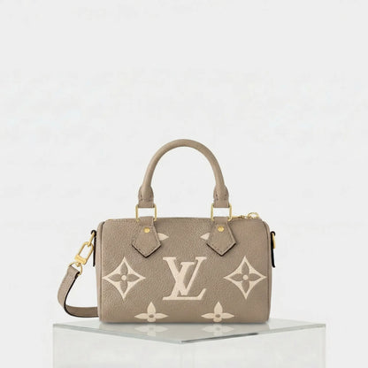 Nano Speedy Two-Tone Monogram Empreinte