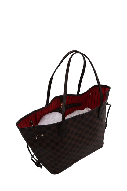 Neverfull Damier Ebene MM Brown