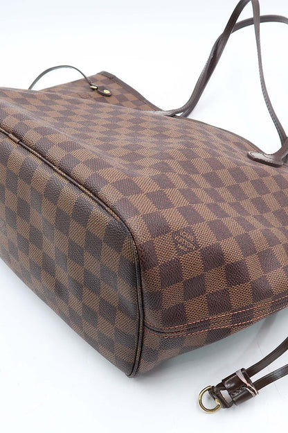 Neverfull Damier Ebene MM Brown