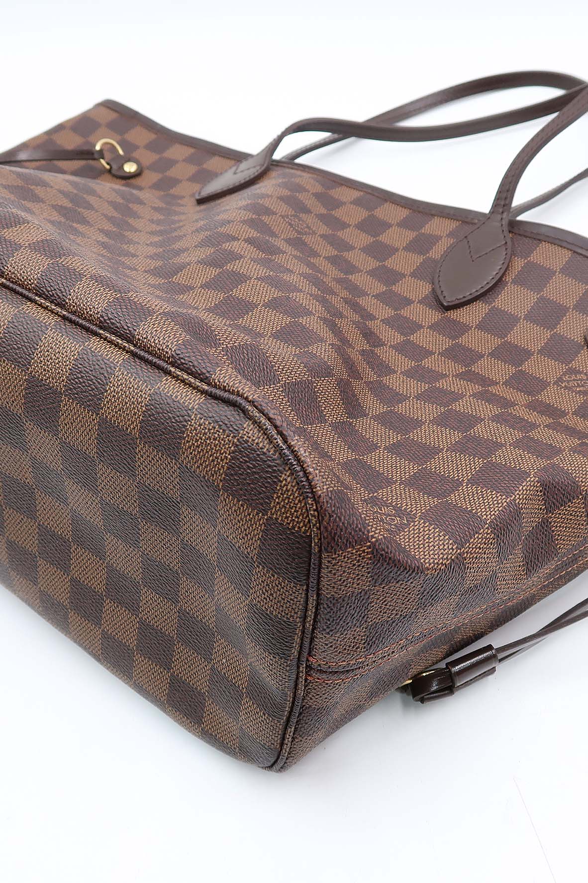 Neverfull Damier Ebene MM Brown