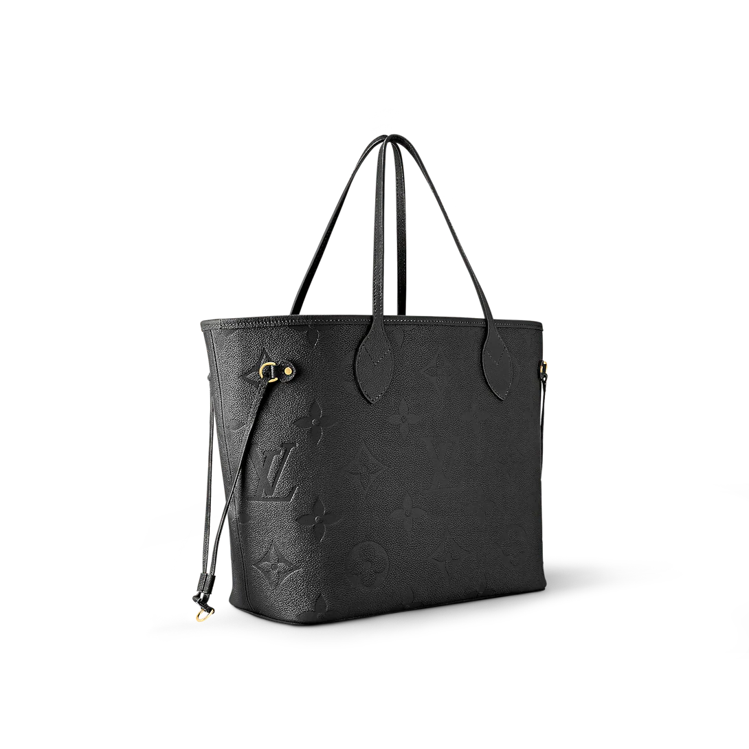Louis Vuitton Neverfull MM Monogram empriente Black