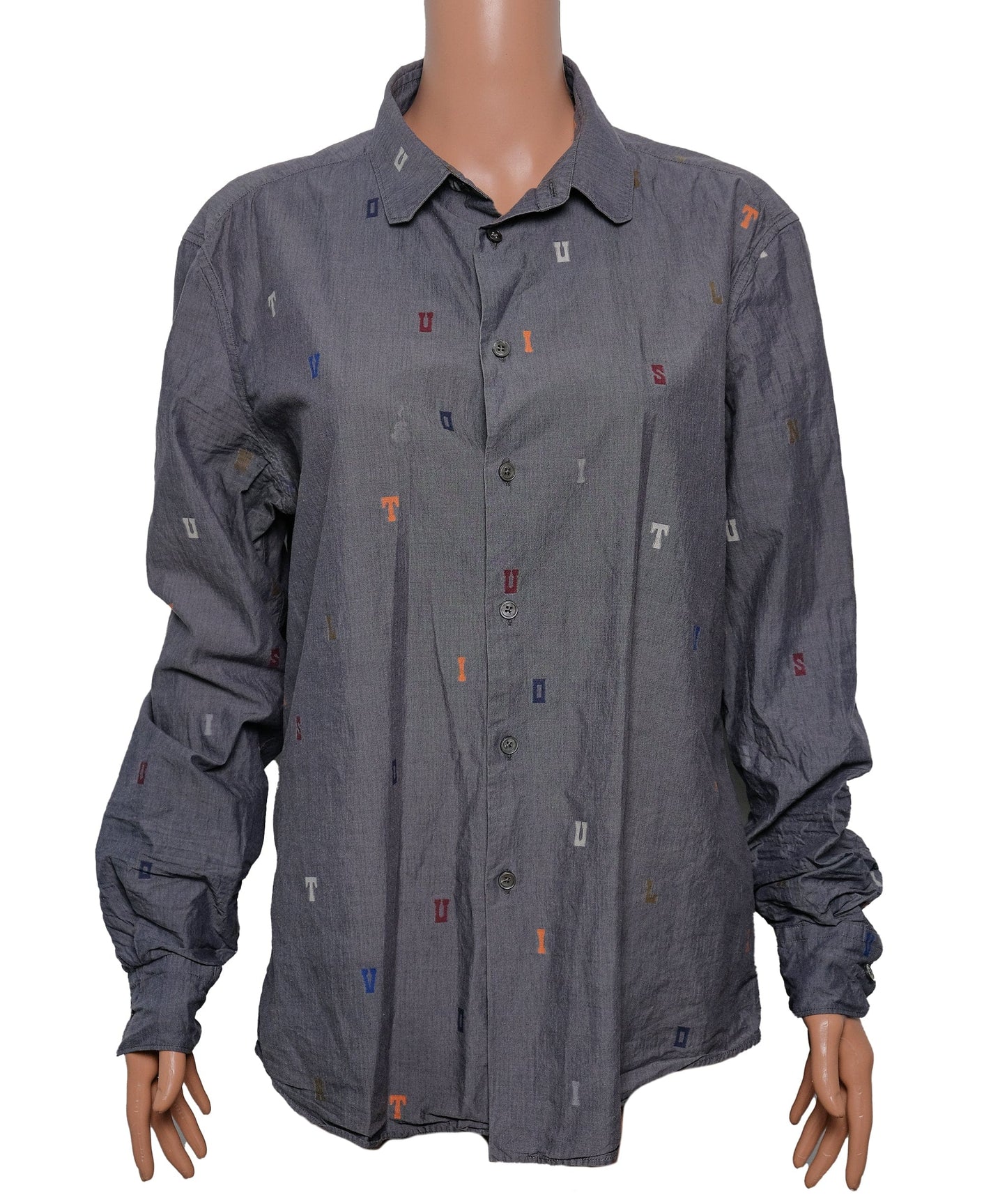 Louis Vuitton shirt  for men  Blue RJC3303
