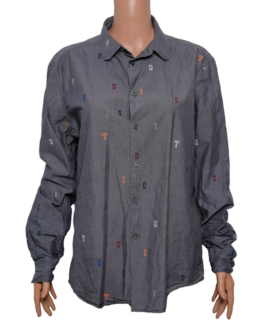 Louis Vuitton shirt  for men  Blue RJC3303