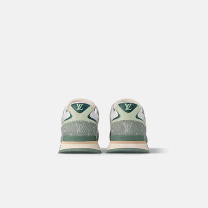 Run Away Sneaker Monogram Denim And Mesh