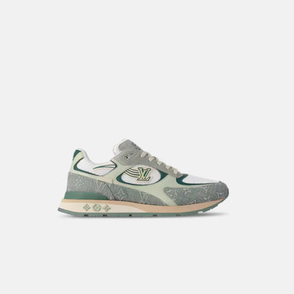 Run Away Sneaker Monogram Denim And Mesh