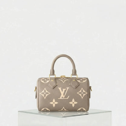 Speedy Bandouliere 20 Two-Tone Monogram Empreinte
