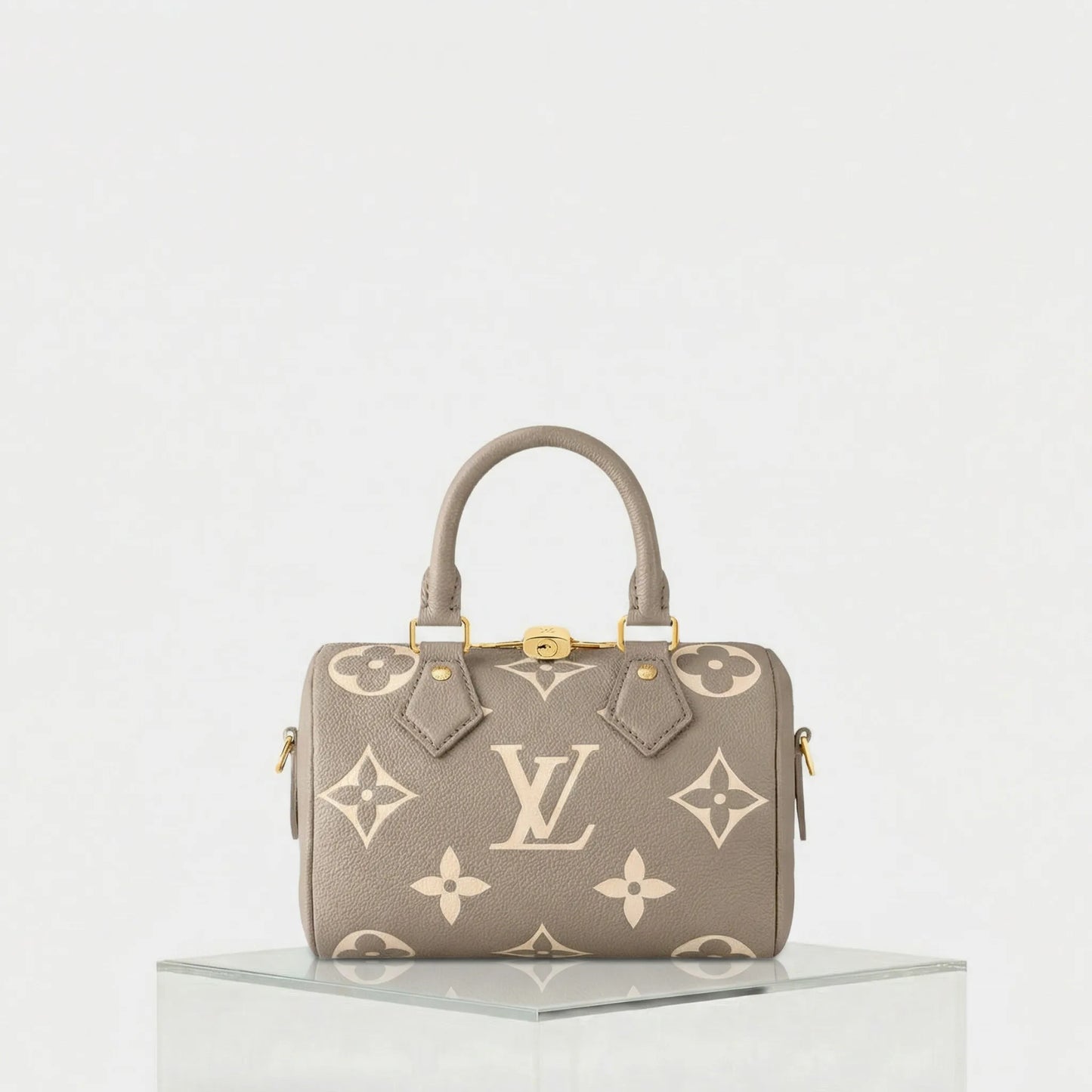 Speedy Bandouliere 20 Two-Tone Monogram Empreinte