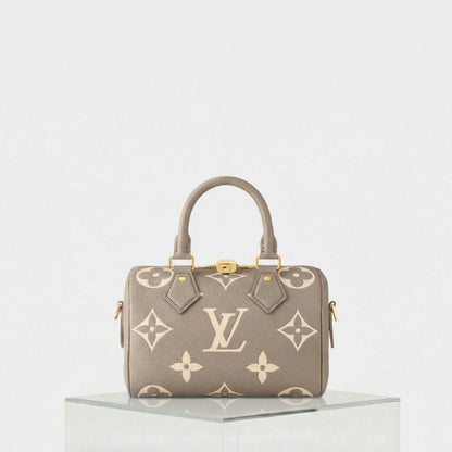 Speedy Bandouliere 20 Two-Tone Monogram Empreinte