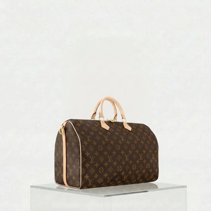 Speedy Bandouliere 40 Monogram Canvas