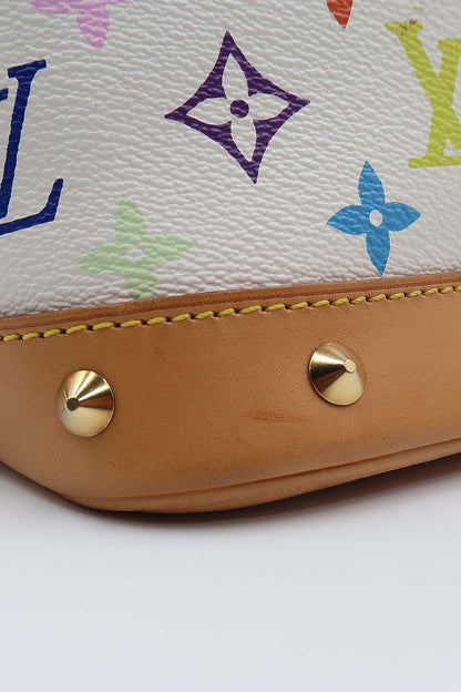 Takashi Murakami Monogram Alma PM Multicolore, White