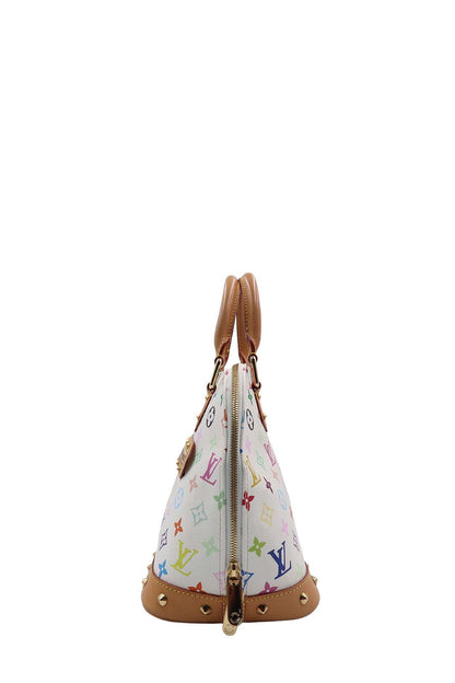 Takashi Murakami Monogram Alma PM Multicolore, White