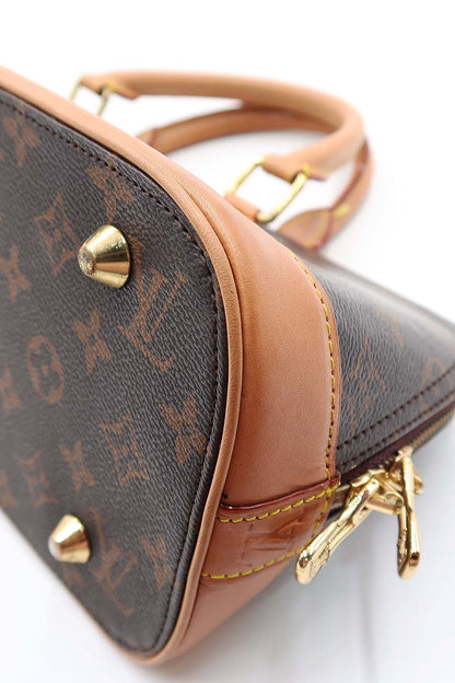 Vintage Monogram Alma Long Brown