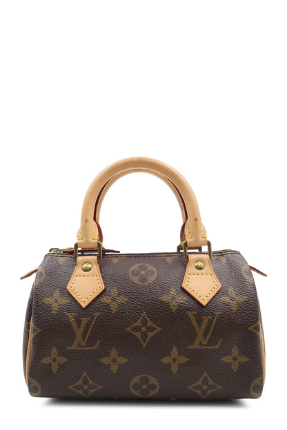 Vintage Nano Monogram Speedy Brown