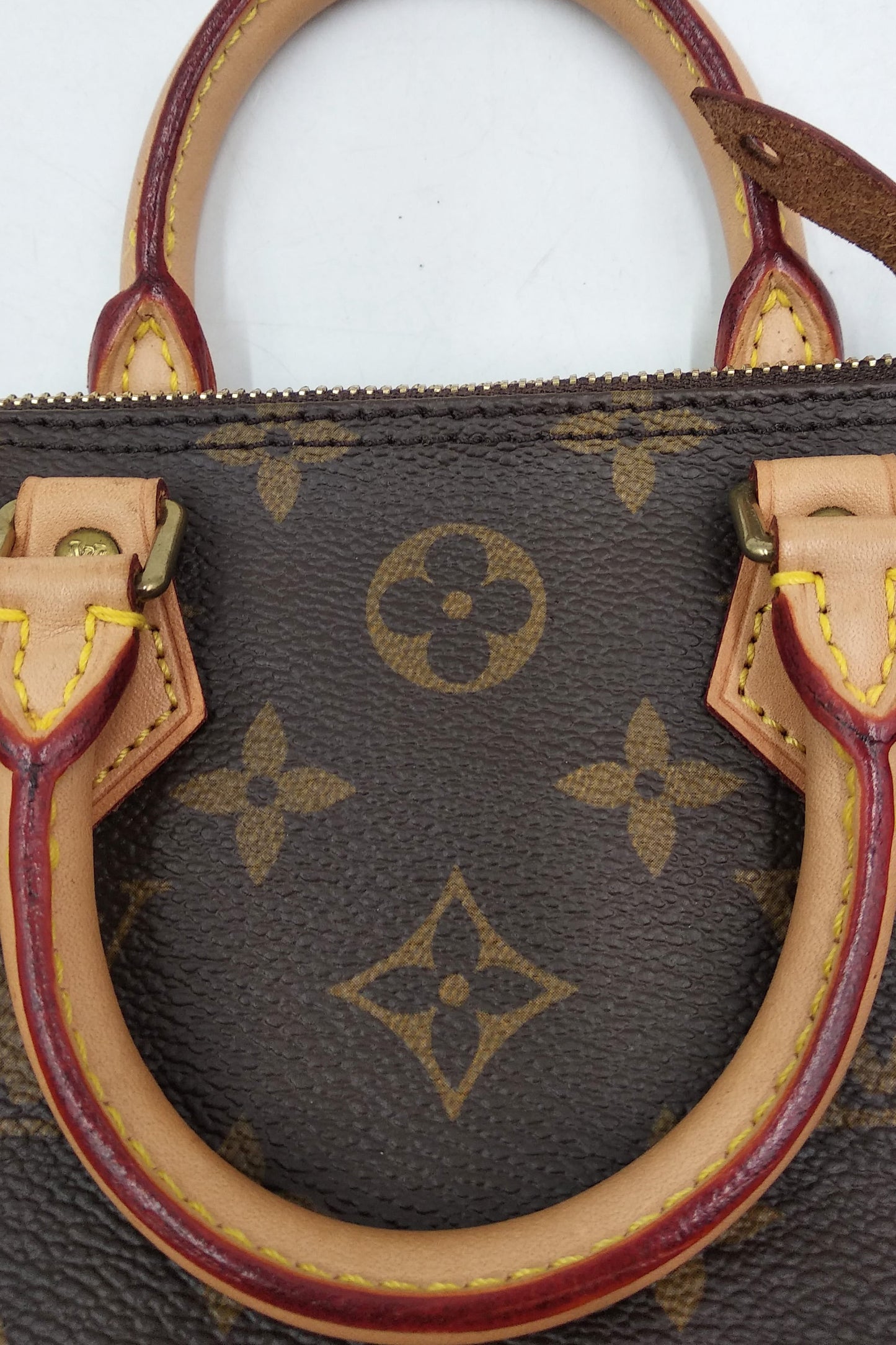 Vintage Nano Monogram Speedy Brown