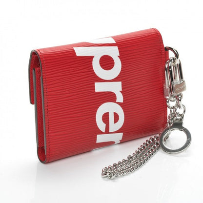 Louis Vuitton | Supreme Chain Wallet Epi Red | M67755