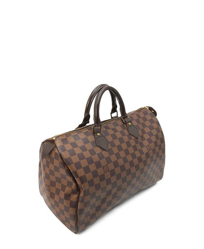 Damier Ebene Speedy 35 Brown