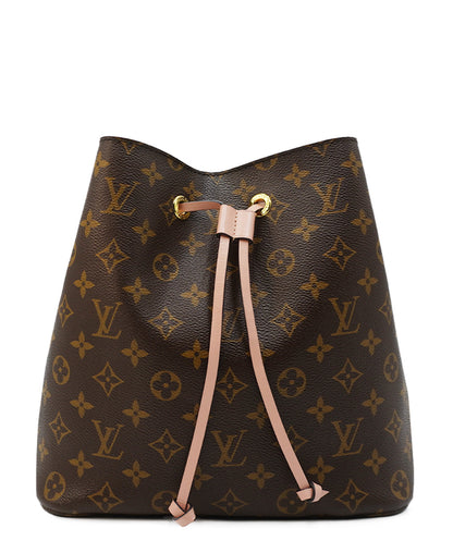 NéoNoé MM Bucket Bag Brown