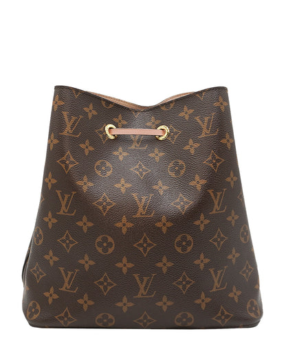 NéoNoé MM Bucket Bag Brown