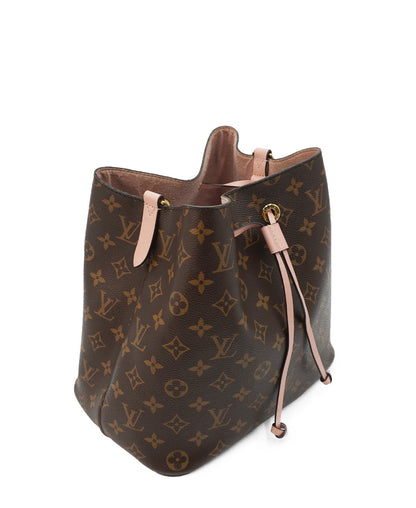 NéoNoé MM Bucket Bag Brown