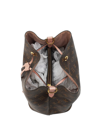 NéoNoé MM Bucket Bag Brown