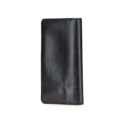 Chanel Coco Button Leather Long Wallet