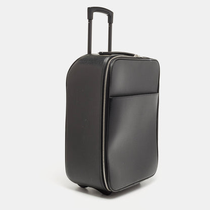 LOUIS VUITTON Ardoise Taiga Leather Pegase 45 Business Luggage