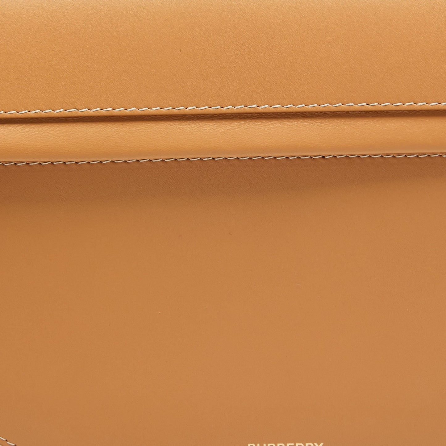 BURBERRY Warm Sand Leather Medium Olympia Shoulder Bag