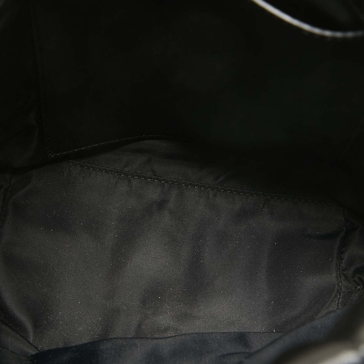 BURBERRY Black Quilted Check Leather Small Lola Bucket Bag