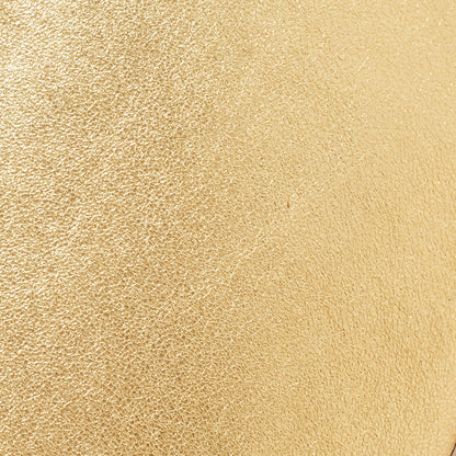 BURBERRY Gold Leather Mini Olympia Zip Chain Bag