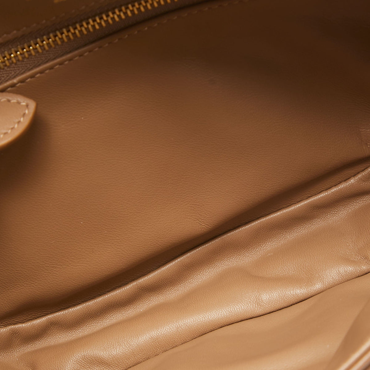 BURBERRY Brown Leather Small Olympia Shoulder Bag
