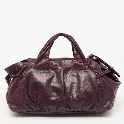 Gucci Purple Leather Hysteria Tote