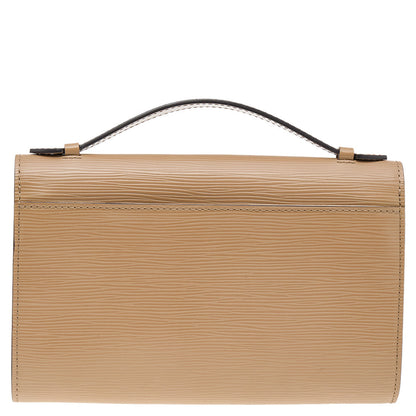Louis Vuitton Dune Epi Leather Clery Pochette Bag