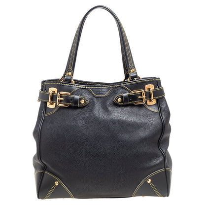Louis Vuitton Black Suhali Leather Le Majestueux Tote