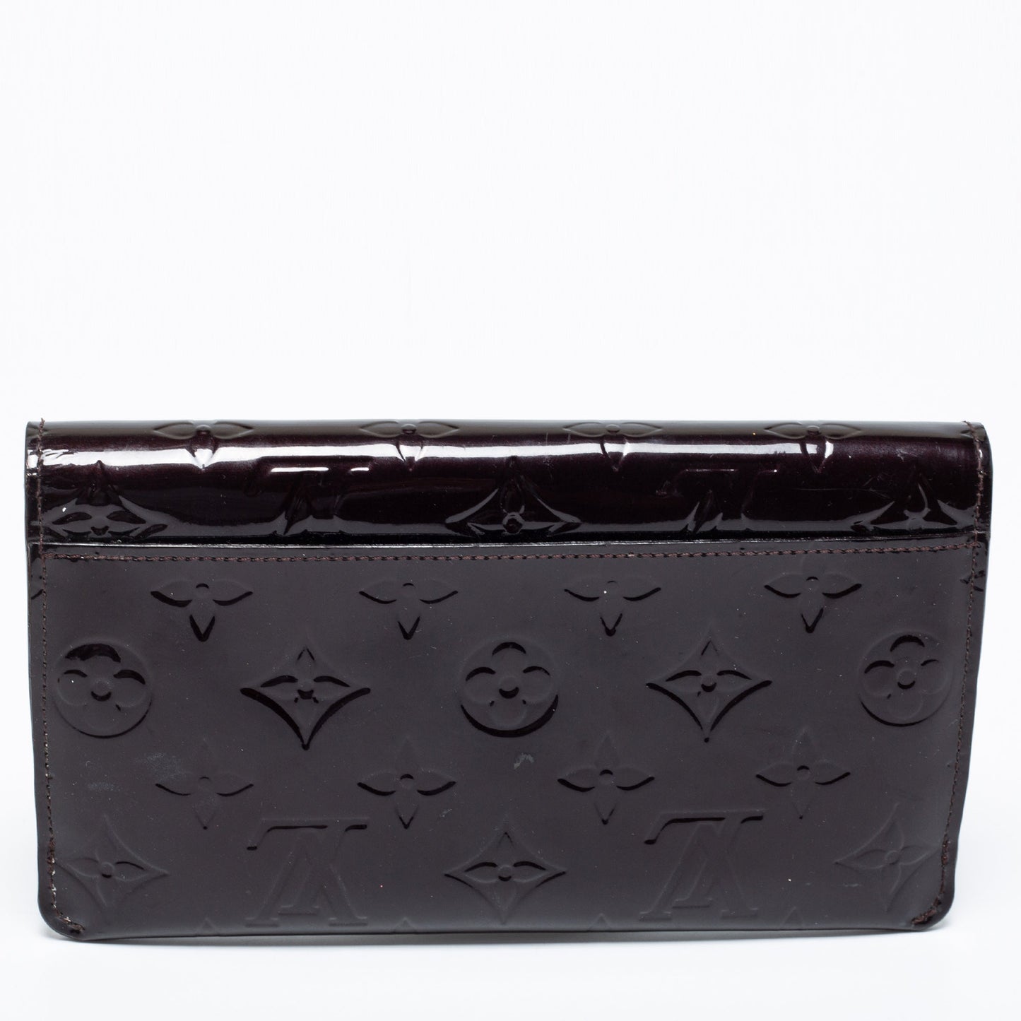 Louis Vuitton Amarante Monogram Vernis Jeanne Wallet