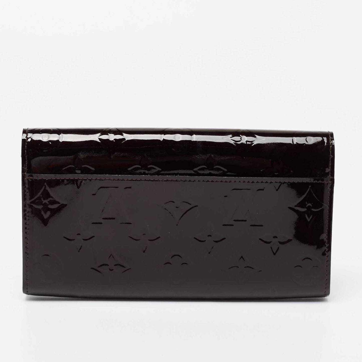 Louis Vuitton Amarante Monogram Vernis Jeanne Wallet